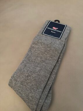 Vineyard Vines Heather Grey Men's Dress Socks